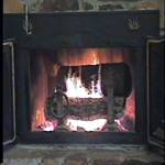 Picture of a fireplace